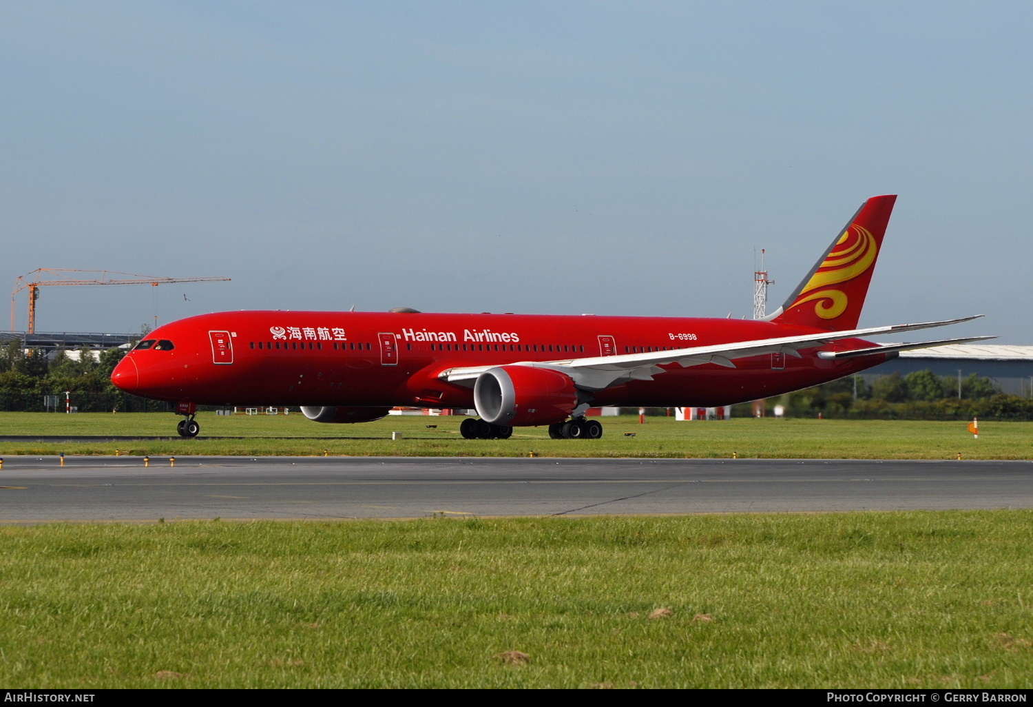 Aircraft Photo of B-6998 | Boeing 787-9 Dreamliner | Hainan Airlines | AirHistory.net #148411