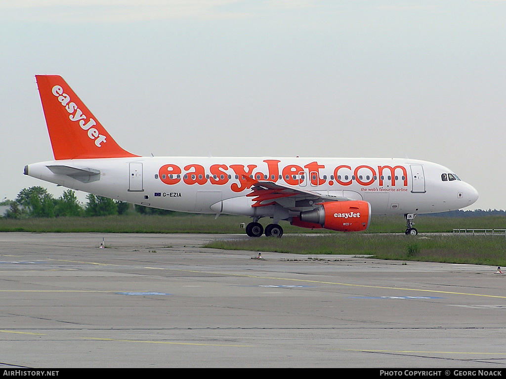 Aircraft Photo of G-EZIA | Airbus A319-111 | EasyJet | AirHistory.net #148415