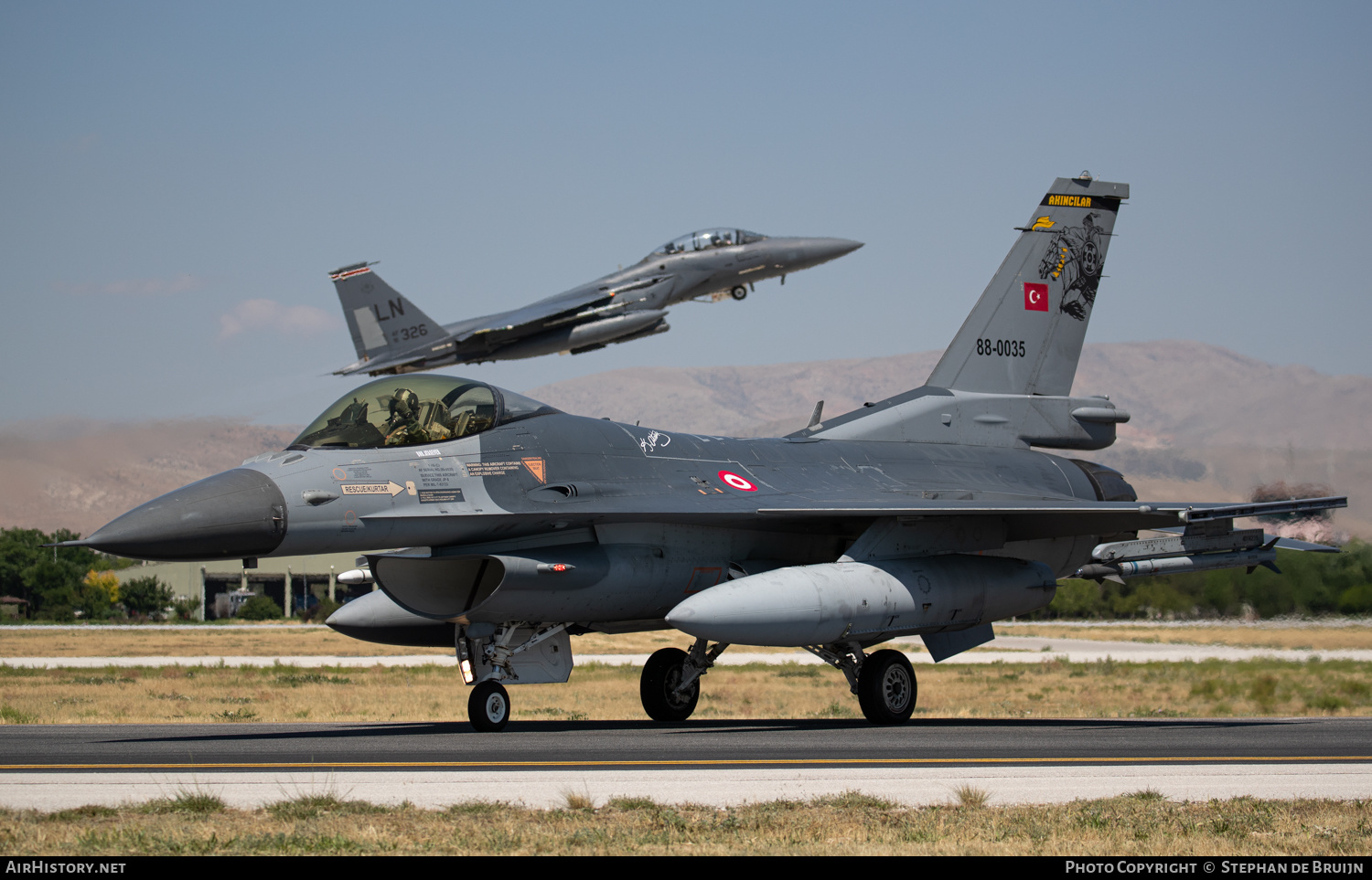 Aircraft Photo of 88-0035 | Lockheed Martin F-16C Fighting Falcon | Turkey - Air Force | AirHistory.net #148419