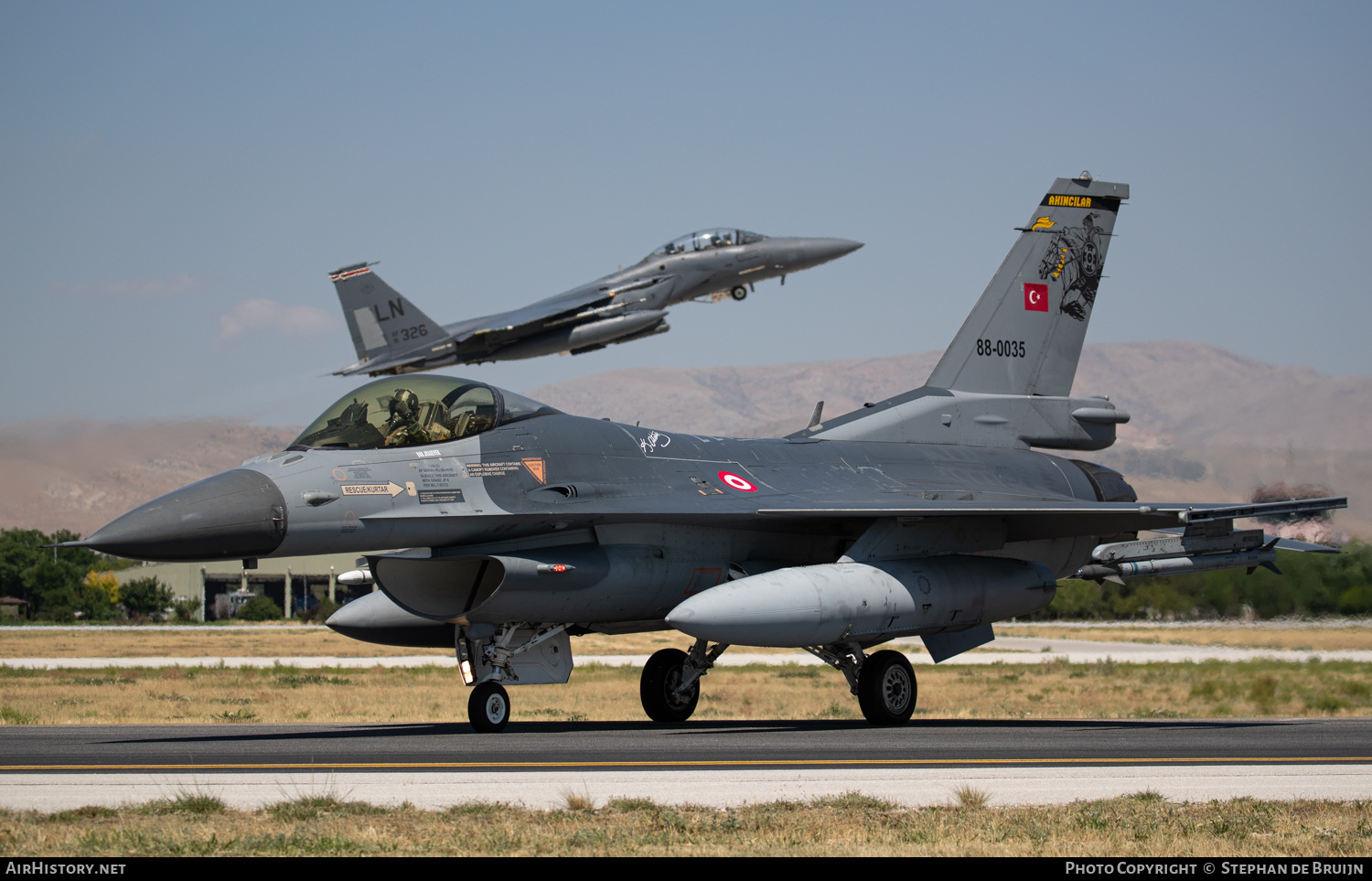 Aircraft Photo of 88-0035 | General Dynamics F-16CG Fighting Falcon | Turkey - Air Force | AirHistory.net #148419