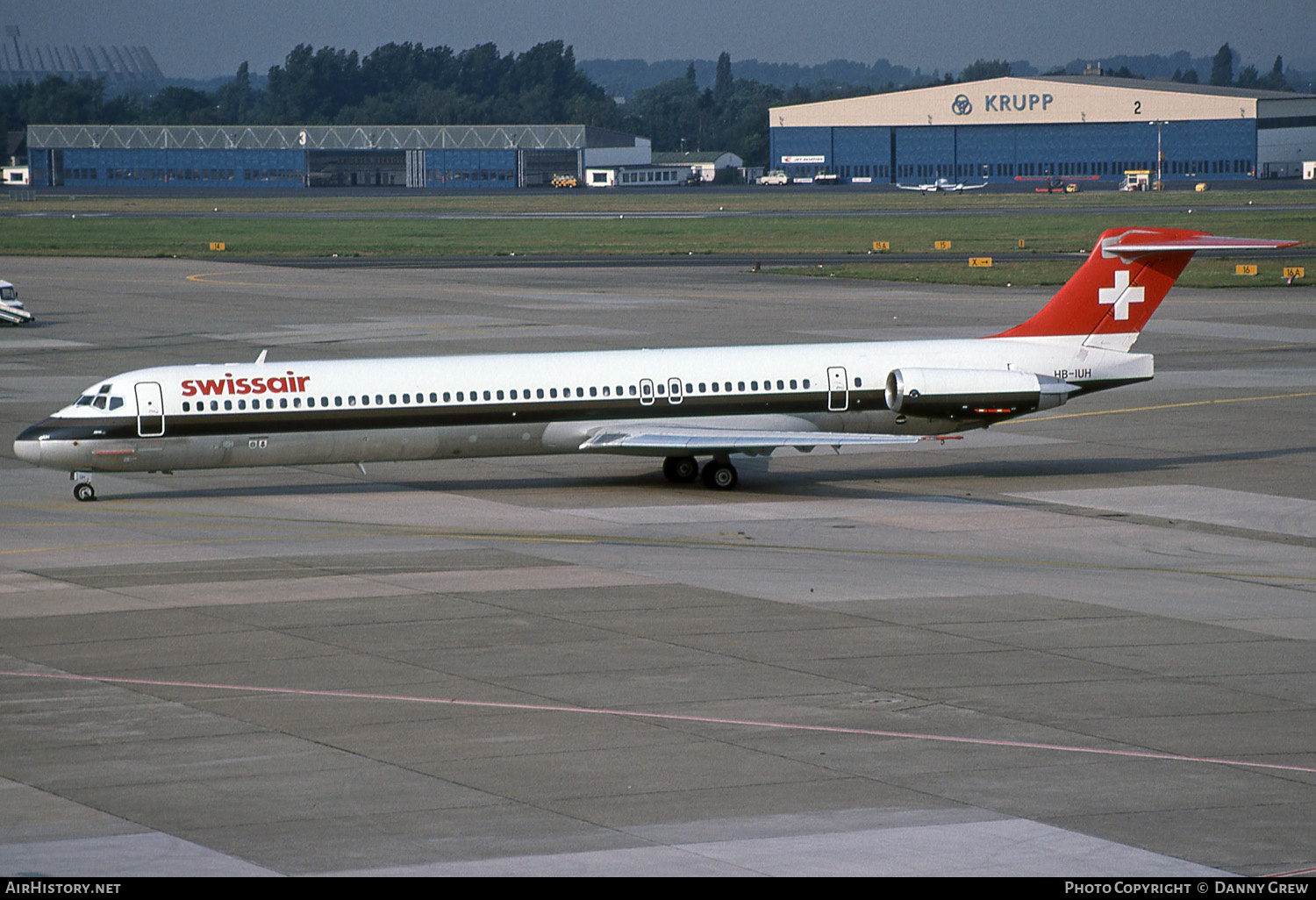 Aircraft Photo of HB-IUH | McDonnell Douglas MD-81 (DC-9-81) | Swissair | AirHistory.net #148435