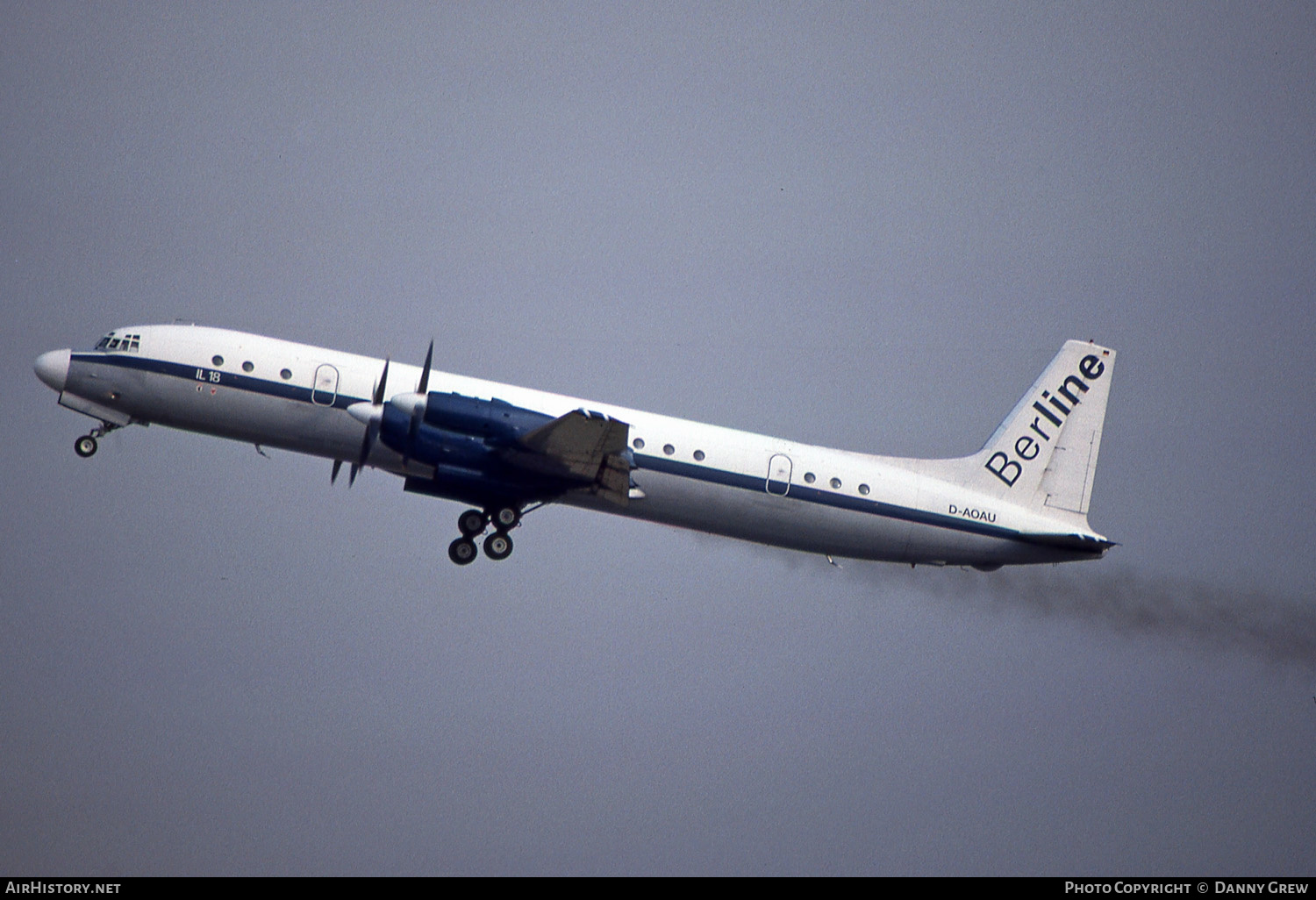 Aircraft Photo of D-AOAU | Ilyushin Il-18D | BerLine | AirHistory.net #148441