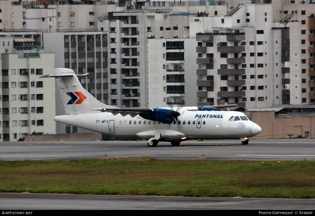 Aircraft Photo of PT-MFV | ATR ATR-42-300 | Pantanal Linhas Aéreas | AirHistory.net #148449