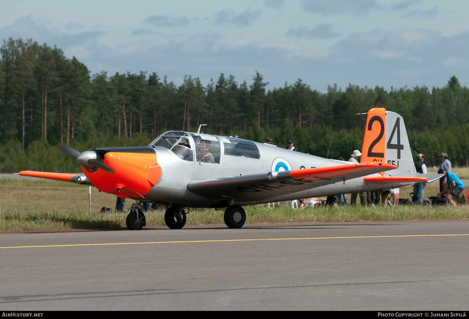 Aircraft Photo of OH-SFJ / SF-24 | Saab 91D Safir | Finland - Air Force | AirHistory.net #148456