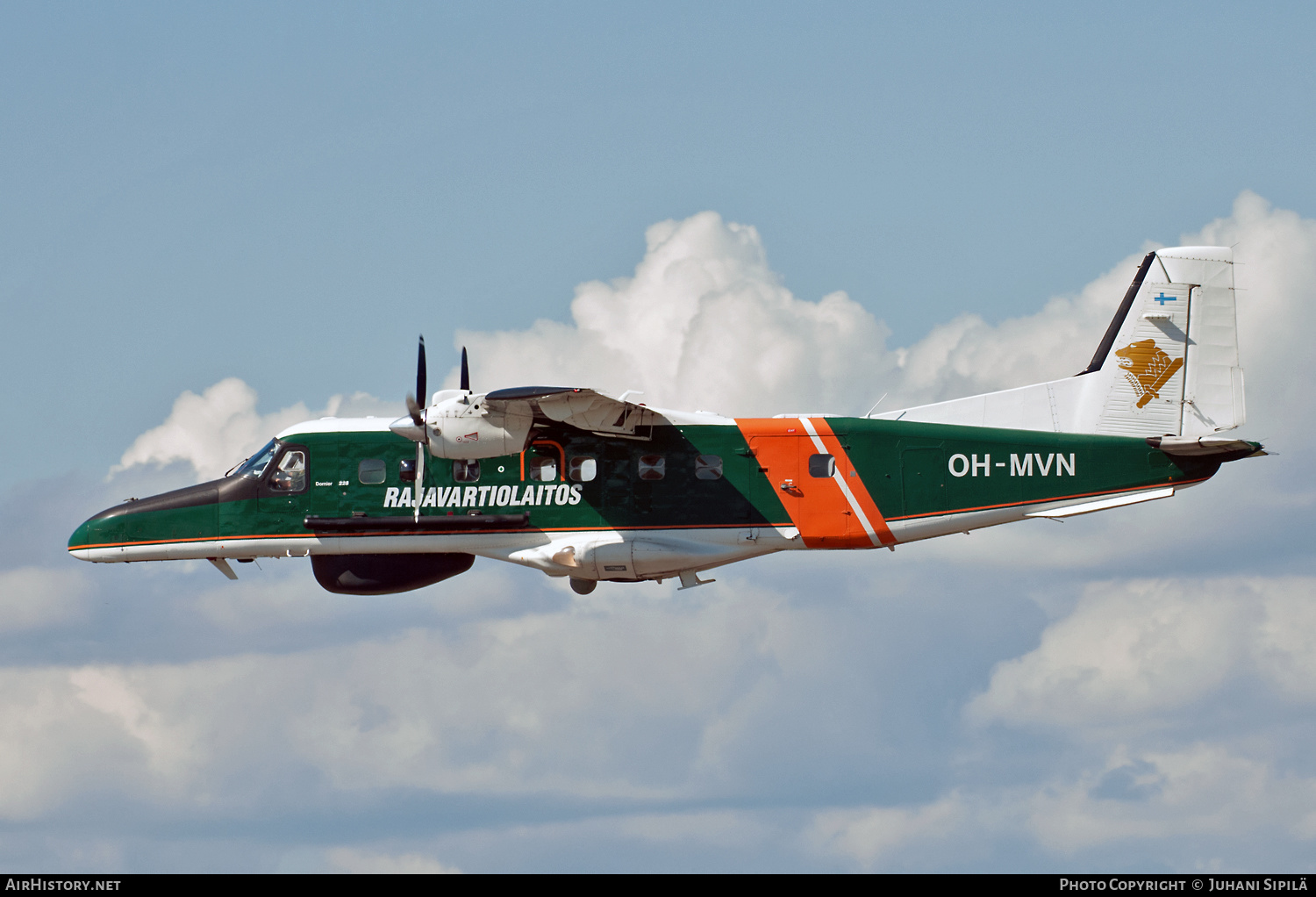 Aircraft Photo of OH-MVN | Dornier 228-212 | Rajavartiolaitos - Finnish Border Guard | AirHistory.net #148457