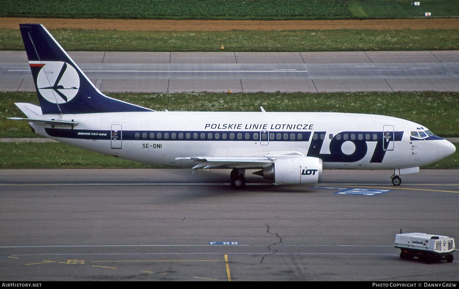 Aircraft Photo of SE-DNI | Boeing 737-59D | LOT Polish Airlines - Polskie Linie Lotnicze | AirHistory.net #148470