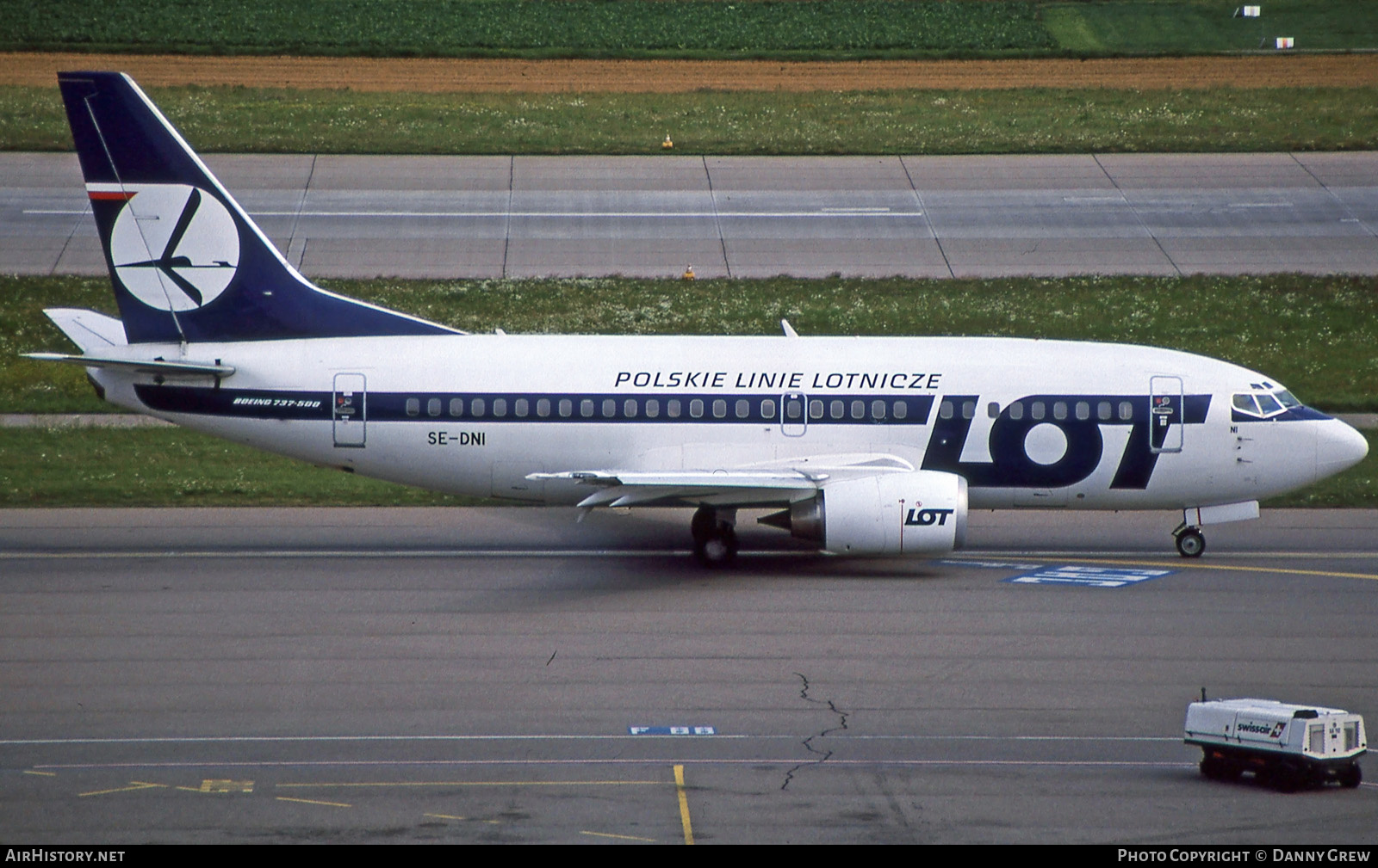 Aircraft Photo of SE-DNI | Boeing 737-59D | LOT Polish Airlines - Polskie Linie Lotnicze | AirHistory.net #148470
