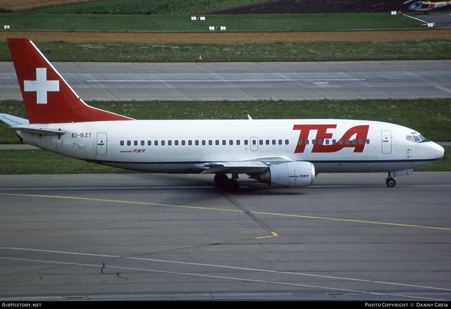Aircraft Photo of EI-BZT | Boeing 737-3Y0 | TEA - Trans European Airways | AirHistory.net #148472
