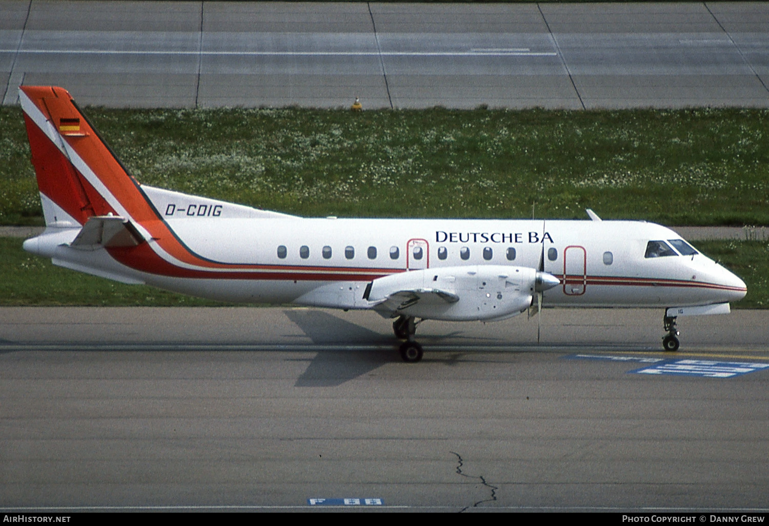 Aircraft Photo of D-CDIG | Saab-Fairchild SF-340A | Deutsche BA | AirHistory.net #148474