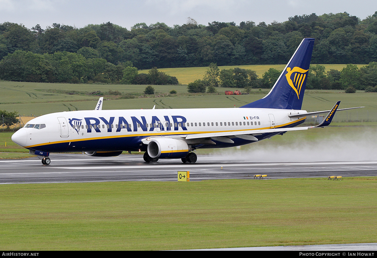 Aircraft Photo of EI-FIR | Boeing 737-8AS | Ryanair | AirHistory.net #148487
