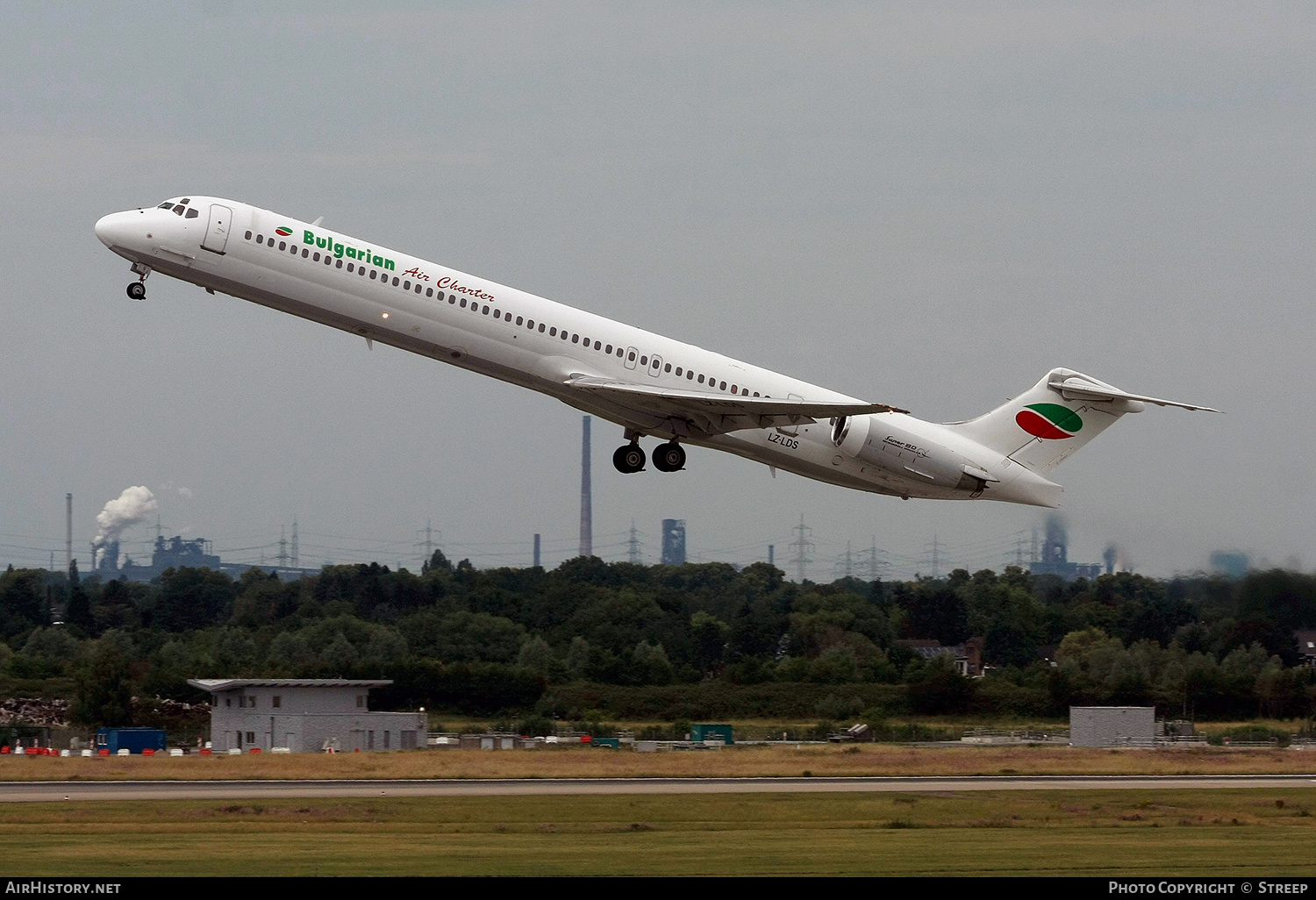 Aircraft Photo of LZ-LDS | McDonnell Douglas MD-83 (DC-9-83) | Bulgarian Air Charter | AirHistory.net #148490