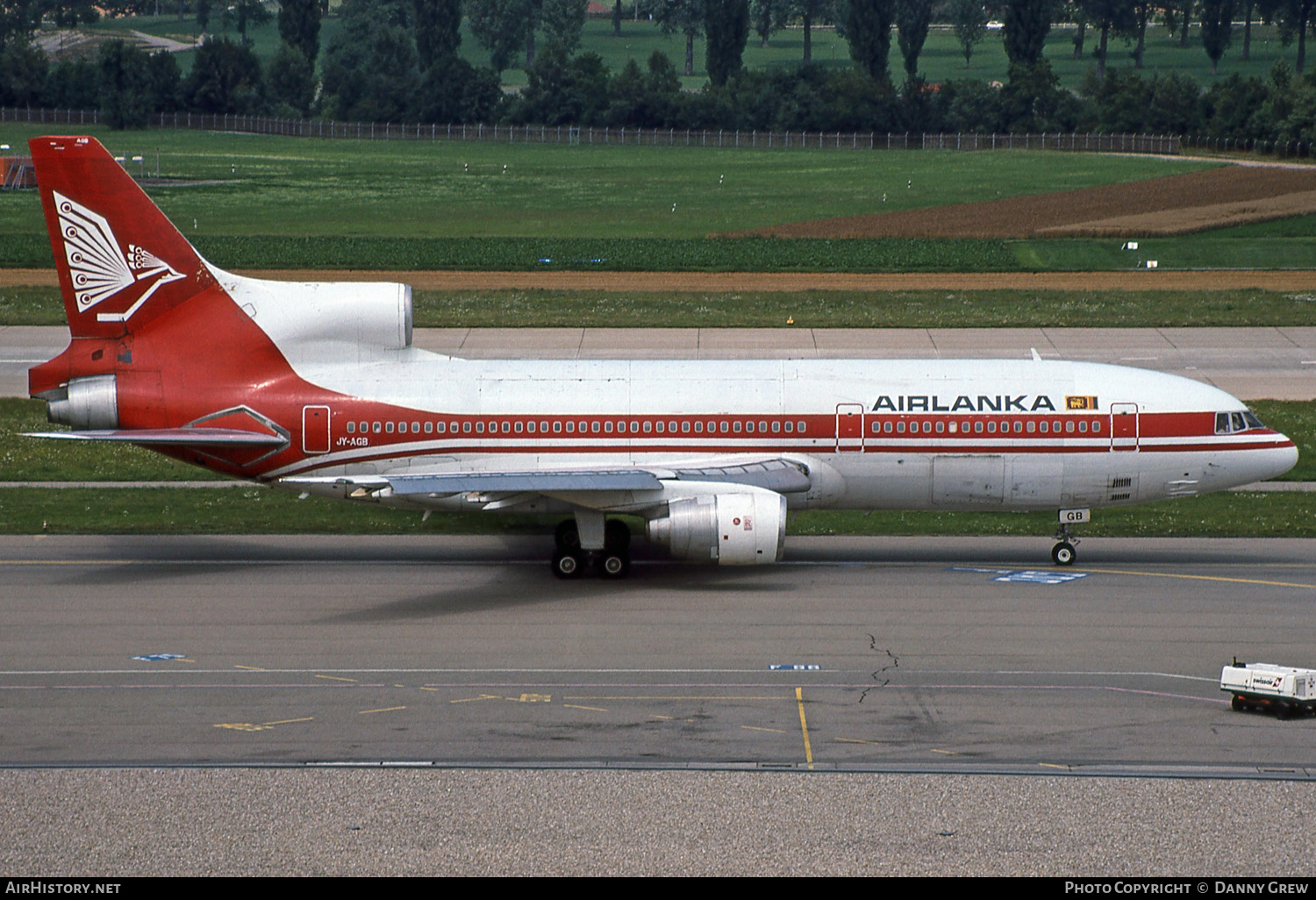 Aircraft Photo of JY-AGB | Lockheed L-1011-385-3 TriStar 500 | AirLanka | AirHistory.net #148499