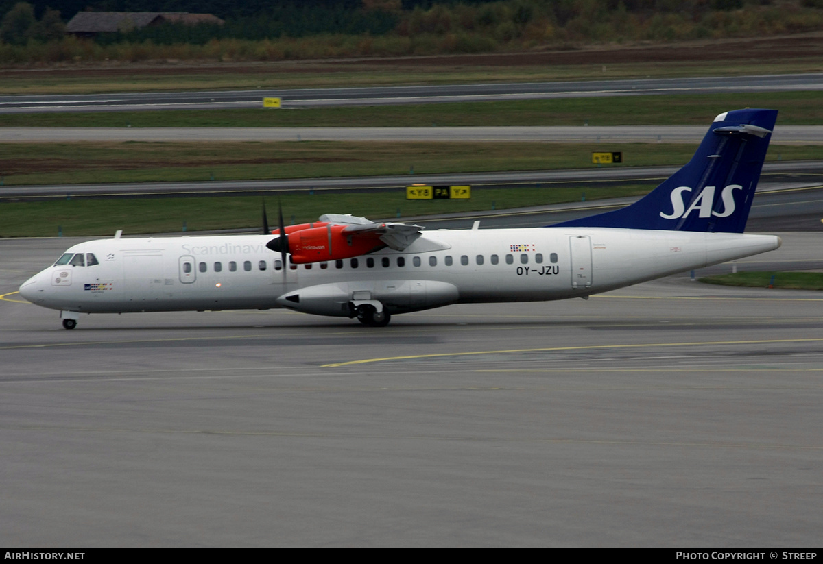 Aircraft Photo of OY-JZU | ATR ATR-72-500 (ATR-72-212A) | Scandinavian Airlines - SAS | AirHistory.net #148514