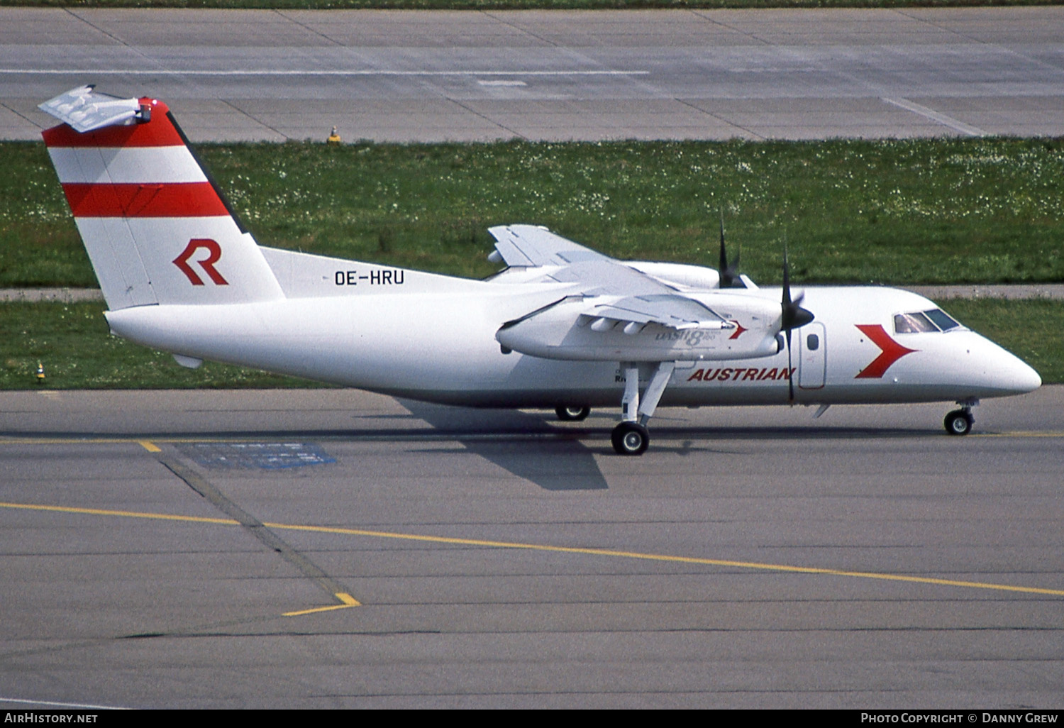 Aircraft Photo of OE-HRU | De Havilland Canada DHC-8-106 Dash 8 | Austrian Airlines | AirHistory.net #148519