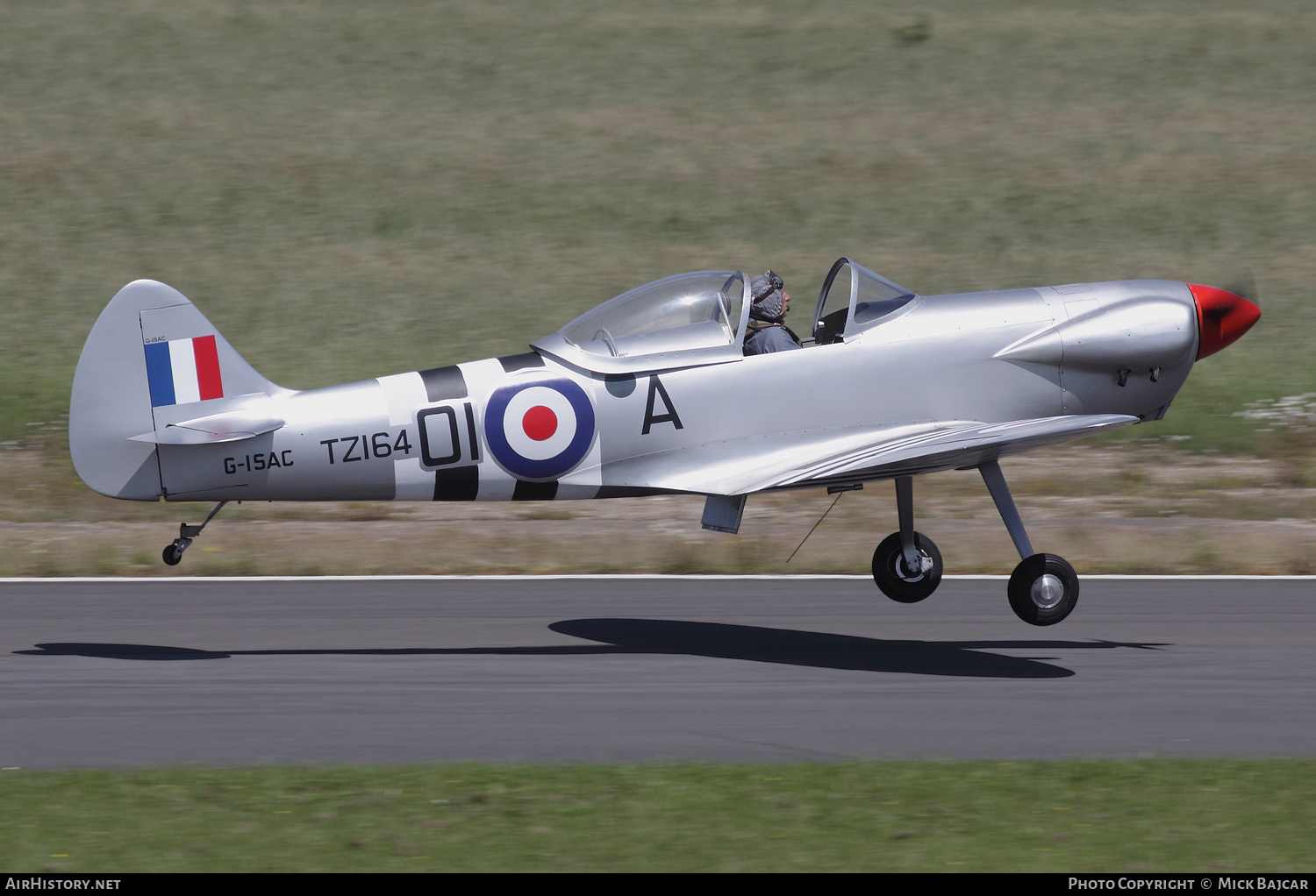 Aircraft Photo of G-ISAC / TZ164 | Isaacs Spitfire | UK - Air Force | AirHistory.net #148525