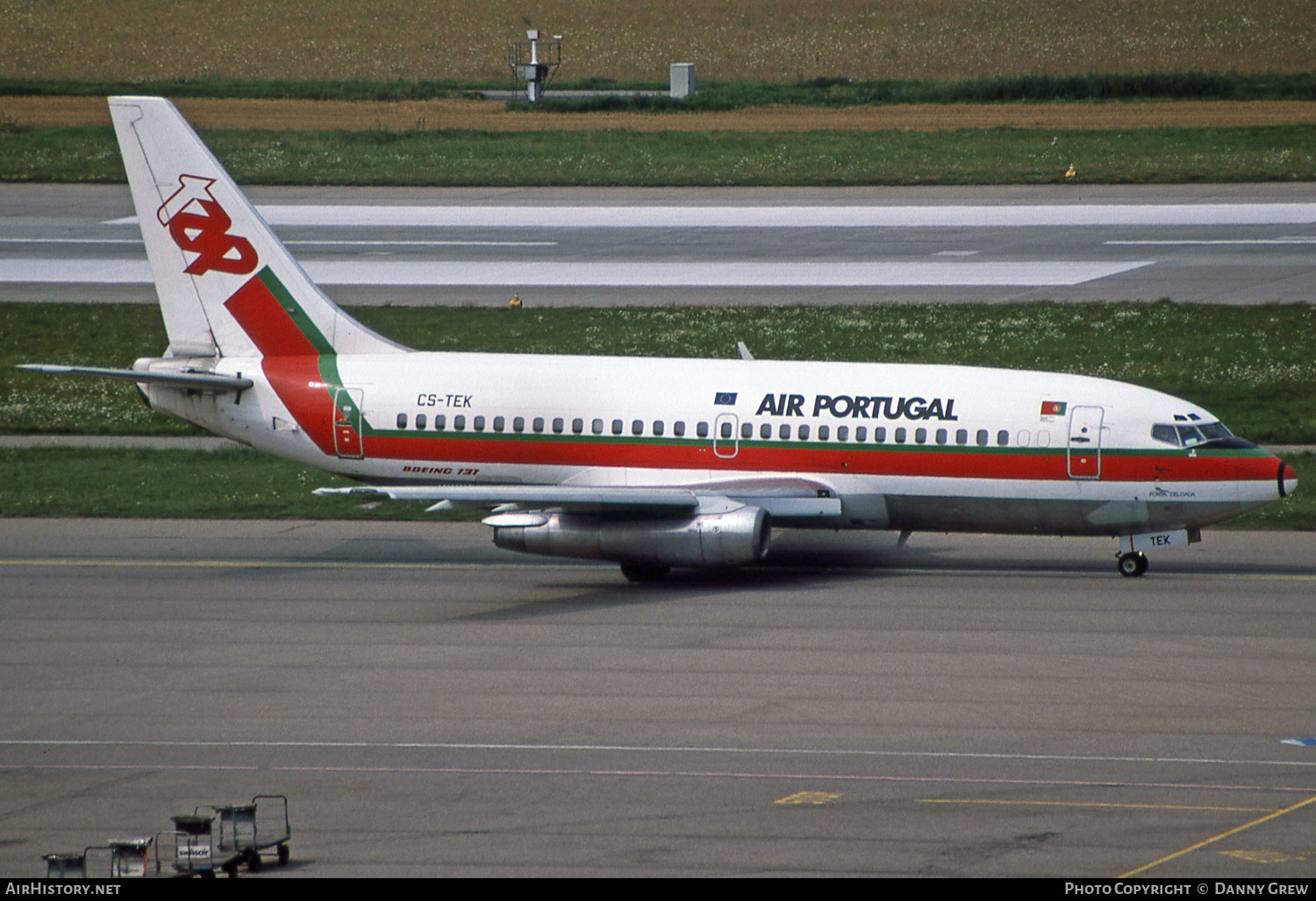 Aircraft Photo of CS-TEK | Boeing 737-282/Adv | TAP Air Portugal | AirHistory.net #148536