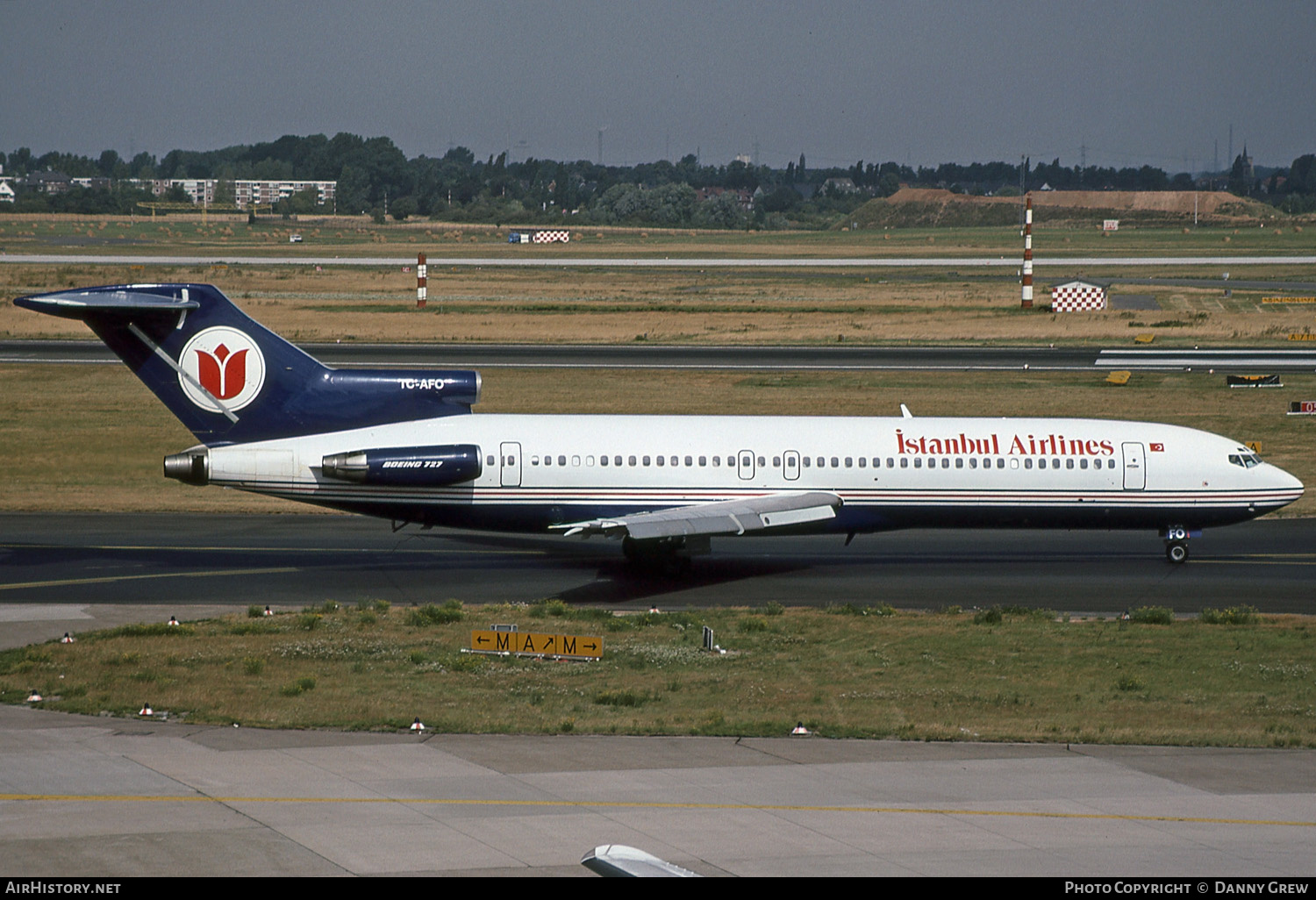 Aircraft Photo of TC-AFO | Boeing 727-230/Adv | Istanbul Airlines | AirHistory.net #148546