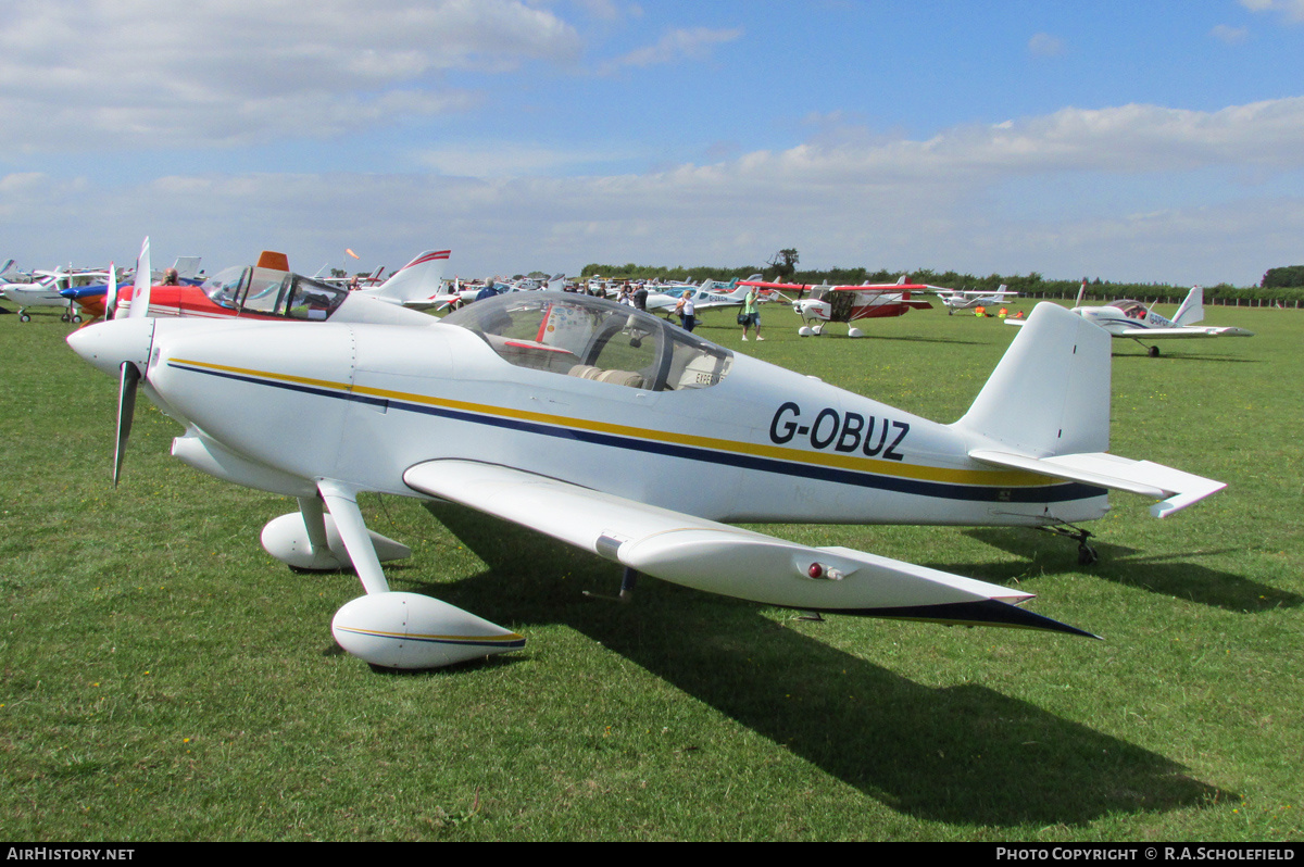 Aircraft Photo of G-OBUZ | Van's RV-6 | AirHistory.net #148549