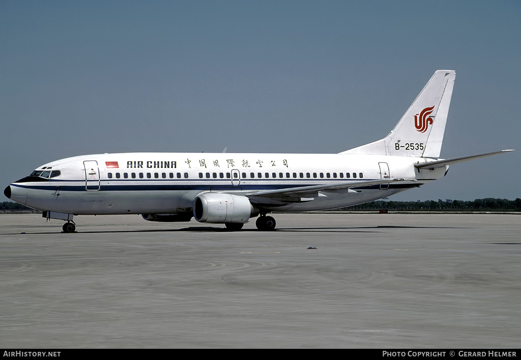 Aircraft Photo of B-2535 | Boeing 737-3J6 | Air China | AirHistory.net #148569