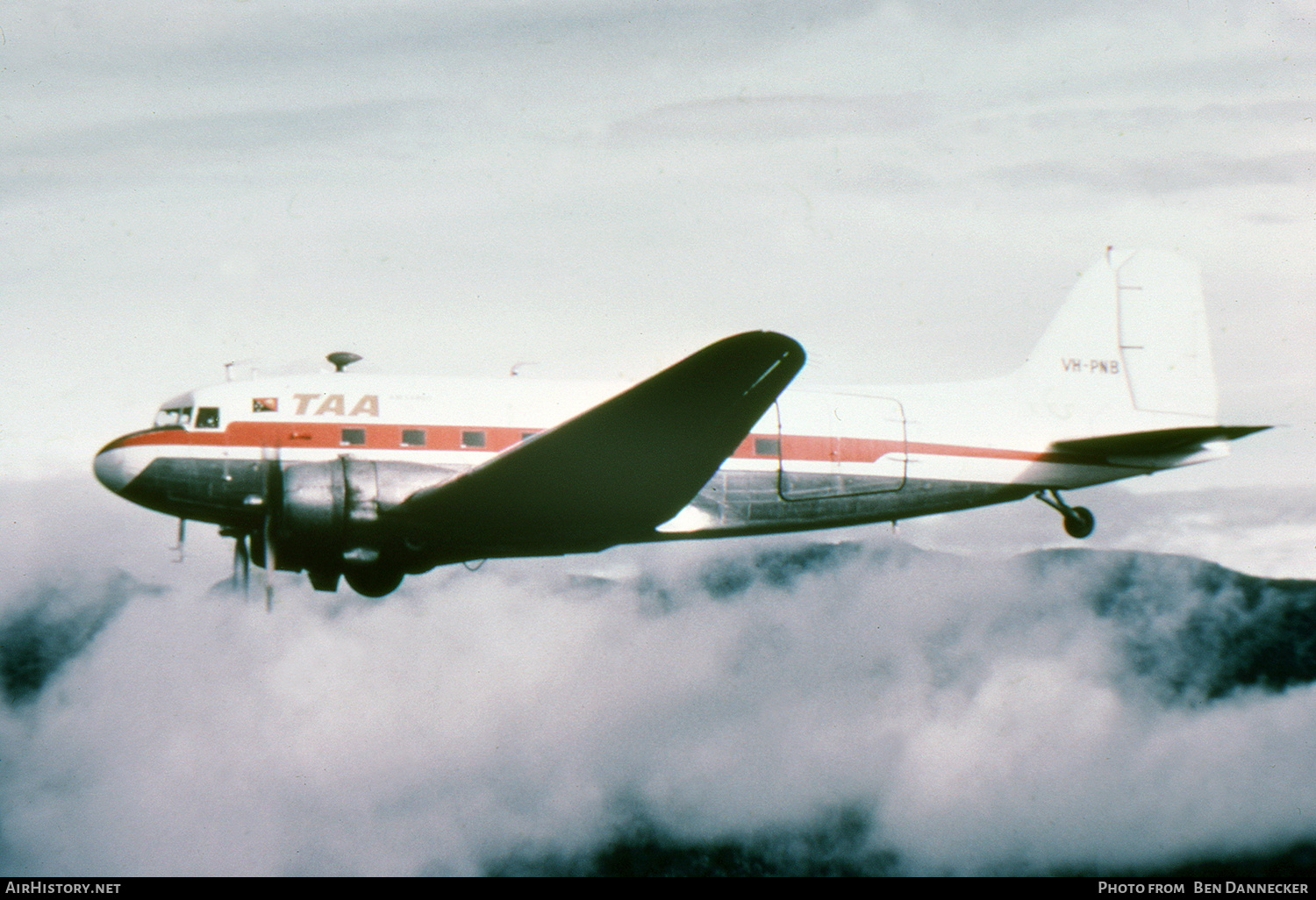 Aircraft Photo of VH-PNB | Douglas C-47B Skytrain | TAA Sunbird Services | AirHistory.net #148576
