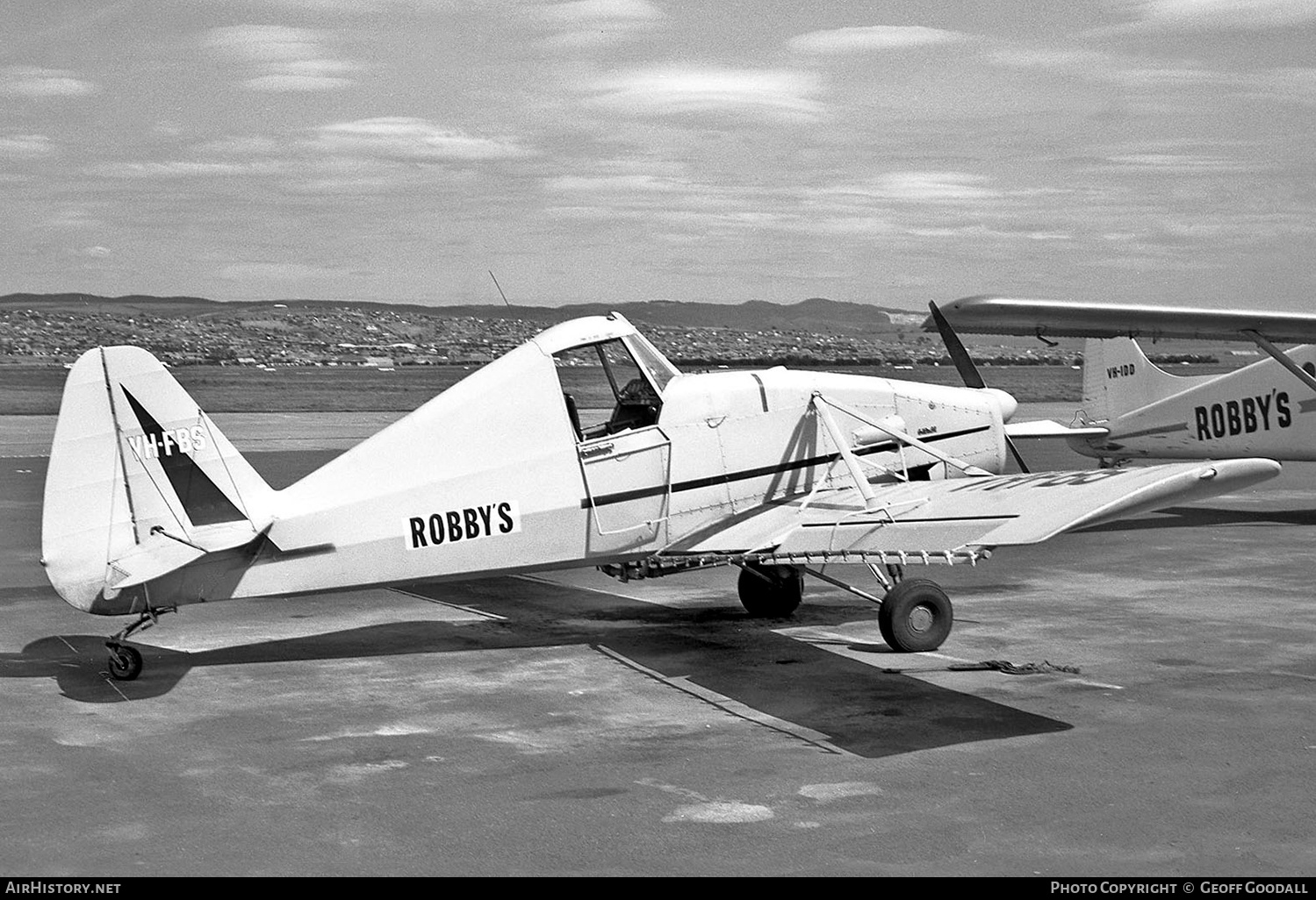 Aircraft Photo of VH-FBS | IMCO Callair A-9A | Robby's Aerial Services | AirHistory.net #148580