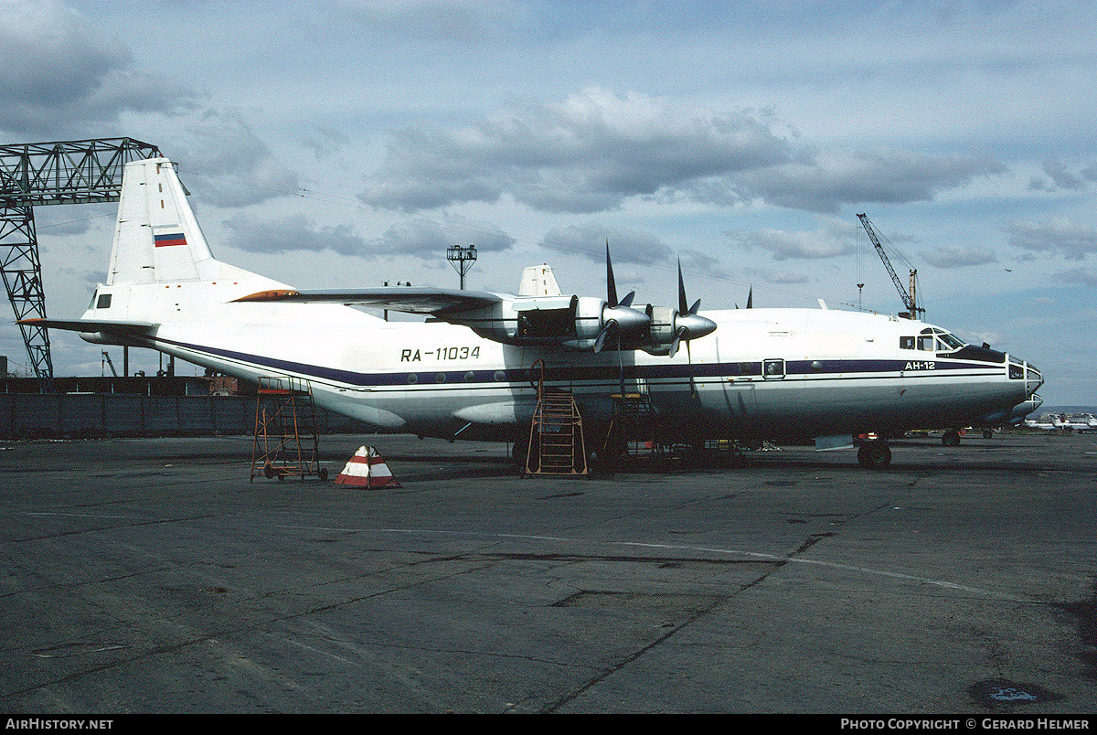 Aircraft Photo of RA-11034 | Antonov An-12B | AirHistory.net #148584