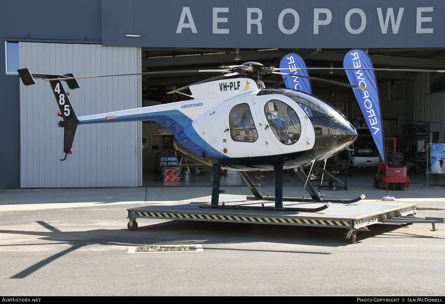 Aircraft Photo of VH-PLF | McDonnell Douglas MD-530F Lifter (369FF) | Aeropower | AirHistory.net #148589