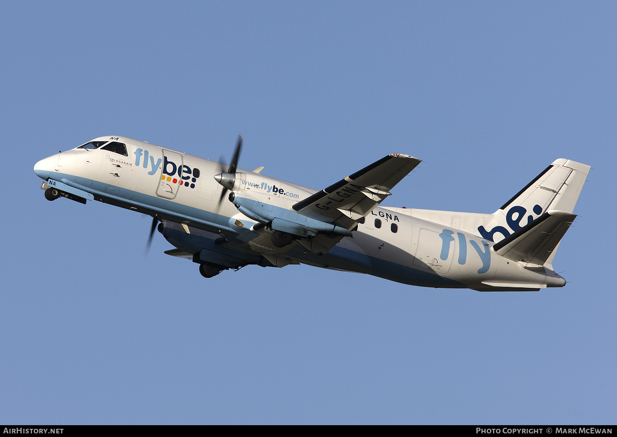 Aircraft Photo of G-LGNA | Saab 340B | Flybe | AirHistory.net #148591
