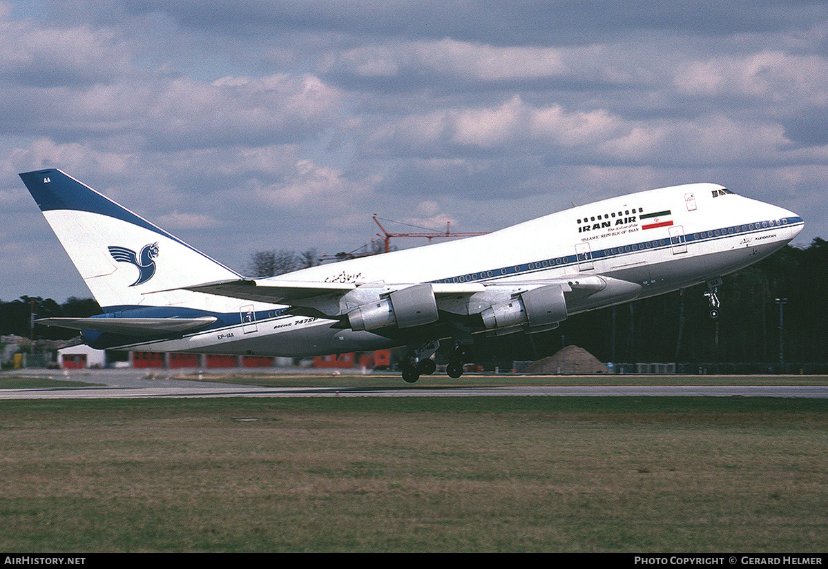 Aircraft Photo of EP-IAA | Boeing 747SP-86 | Iran Air | AirHistory.net #148611