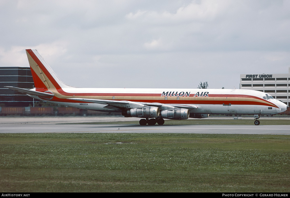 Aircraft Photo of N802CK | Douglas DC-8-54CF Jet Trader | Millon Air | AirHistory.net #148618