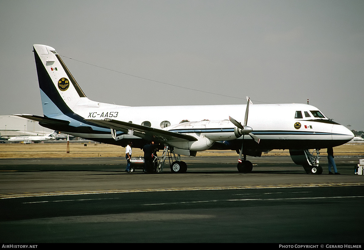 Aircraft Photo of XC-AA53 | Grumman G-159 Gulfstream I | PGR - Procuraduría General de la República | AirHistory.net #148620