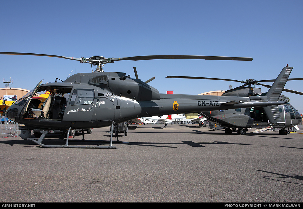 Aircraft Photo of CN-AIZ | Aerospatiale AS-355F-1 Ecureuil 2 | Morocco - Gendarmerie | AirHistory.net #148643