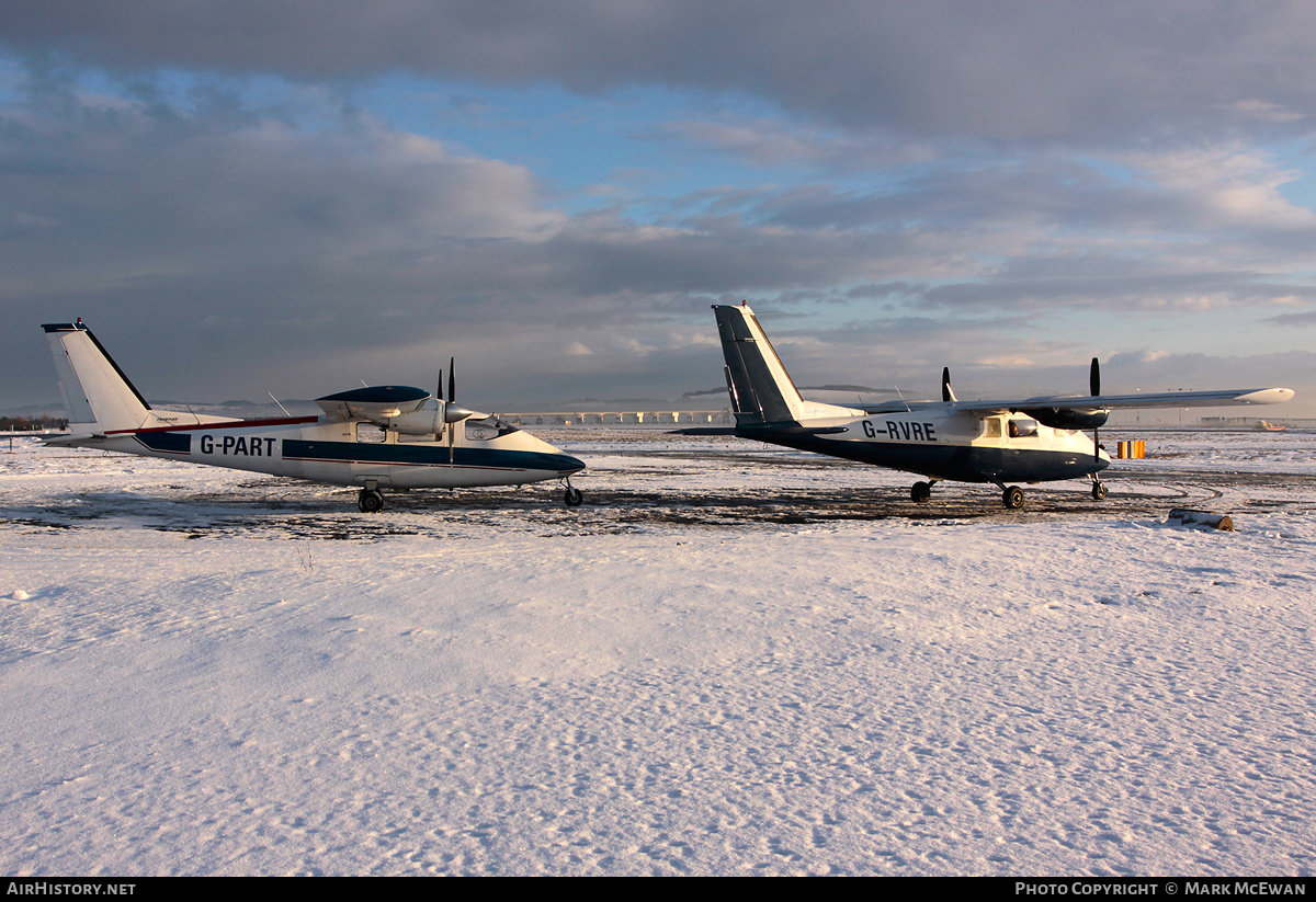 Aircraft Photo of G-PART | Partenavia P-68B Victor | Ravenair | AirHistory.net #148649