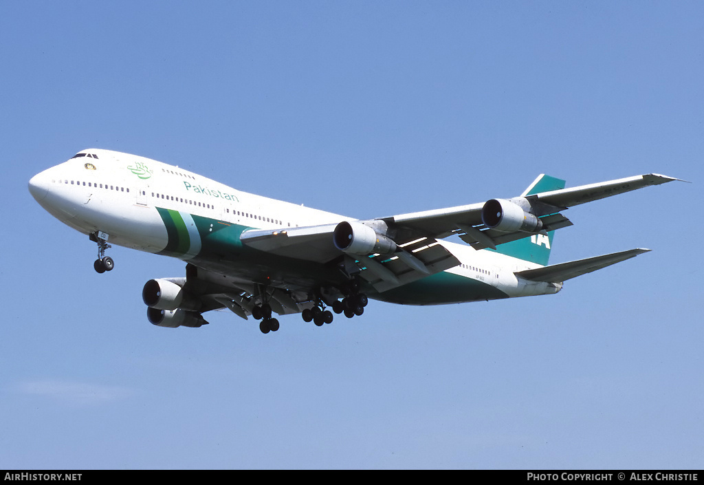 Aircraft Photo of AP-BCO | Boeing 747-217B | Pakistan International Airlines - PIA | AirHistory.net #148656