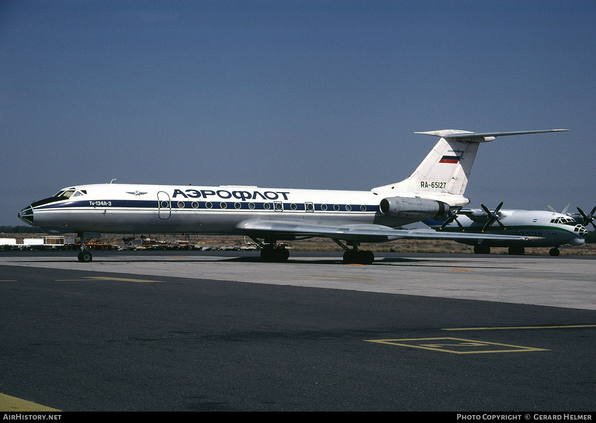 Aircraft Photo of RA-65127 | Tupolev Tu-134A-3 | Aeroflot | AirHistory.net #148663