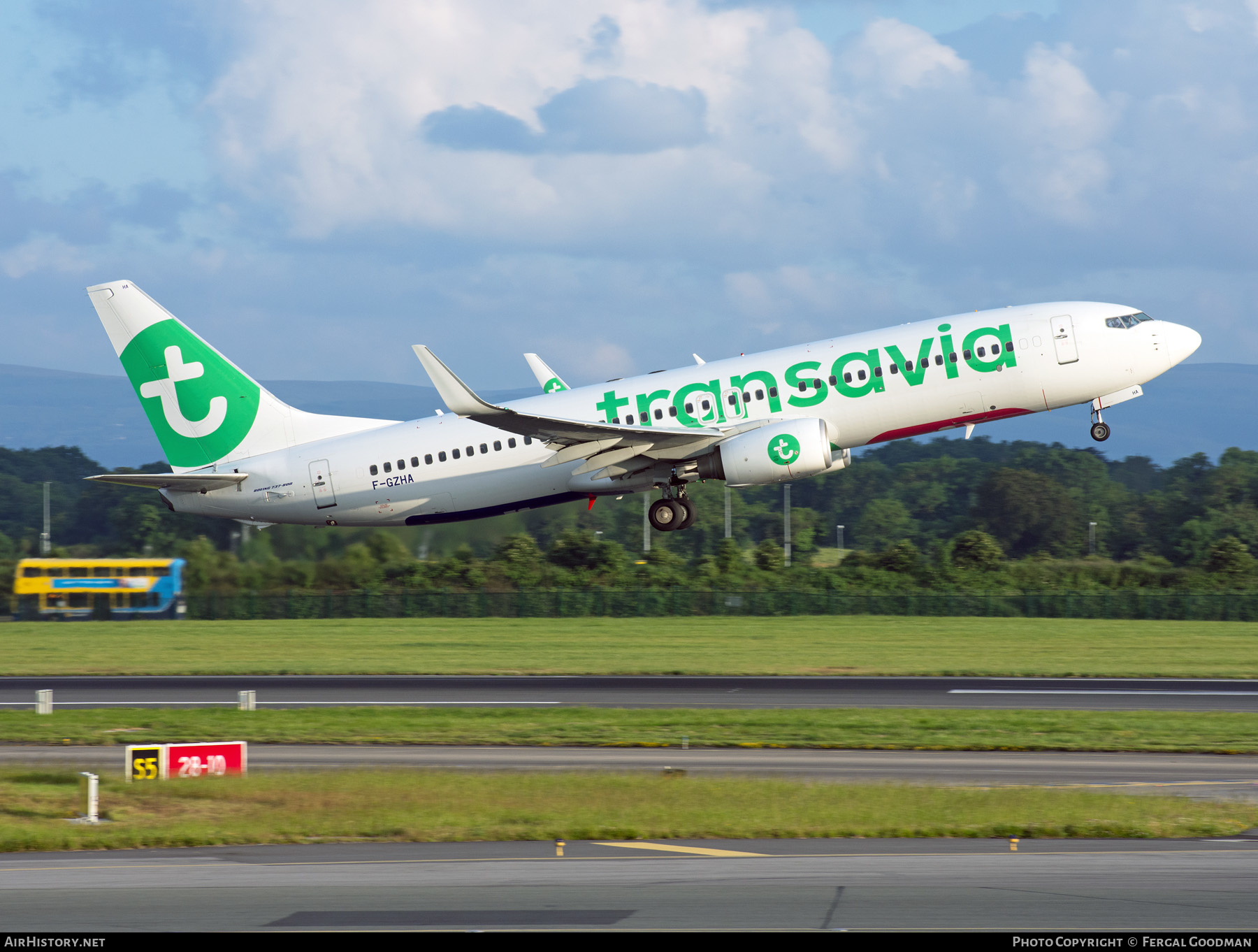 Aircraft Photo of F-GZHA | Boeing 737-8GJ | Transavia | AirHistory.net #148682