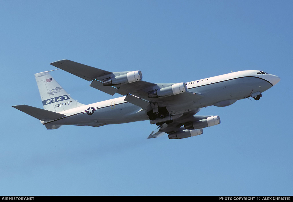 Aircraft Photo of 61-2670 / AF61-2670 | Boeing OC-135B | USA - Air Force | AirHistory.net #148692
