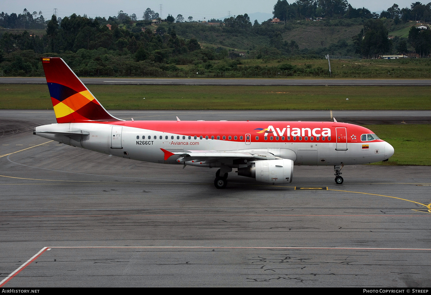 Aircraft Photo of N266CT | Airbus A319-112 | Avianca | AirHistory.net #148730