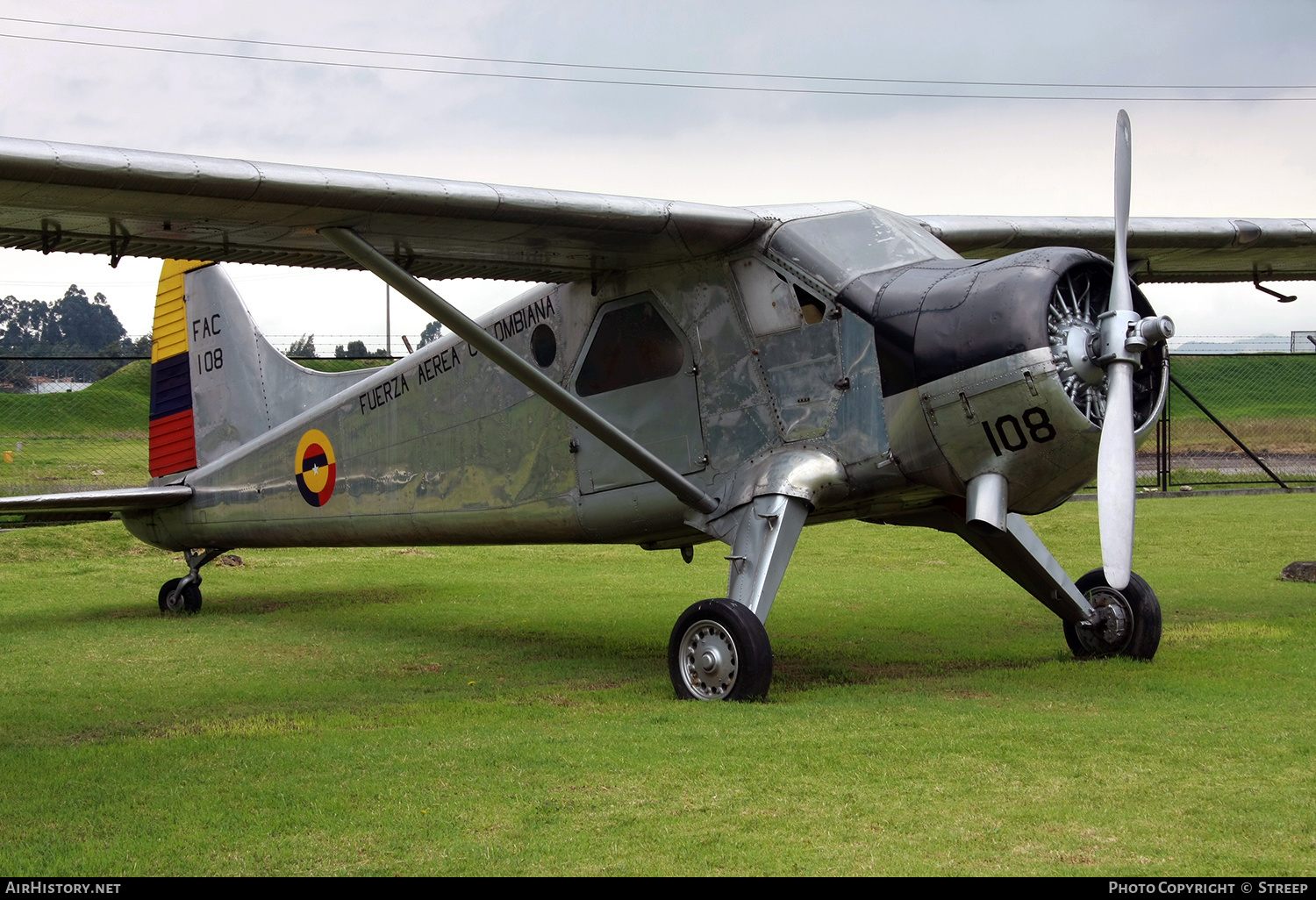 Aircraft Photo of FAC-108 | De Havilland Canada DHC-2 Beaver Mk.1 | Colombia - Air Force | AirHistory.net #148761