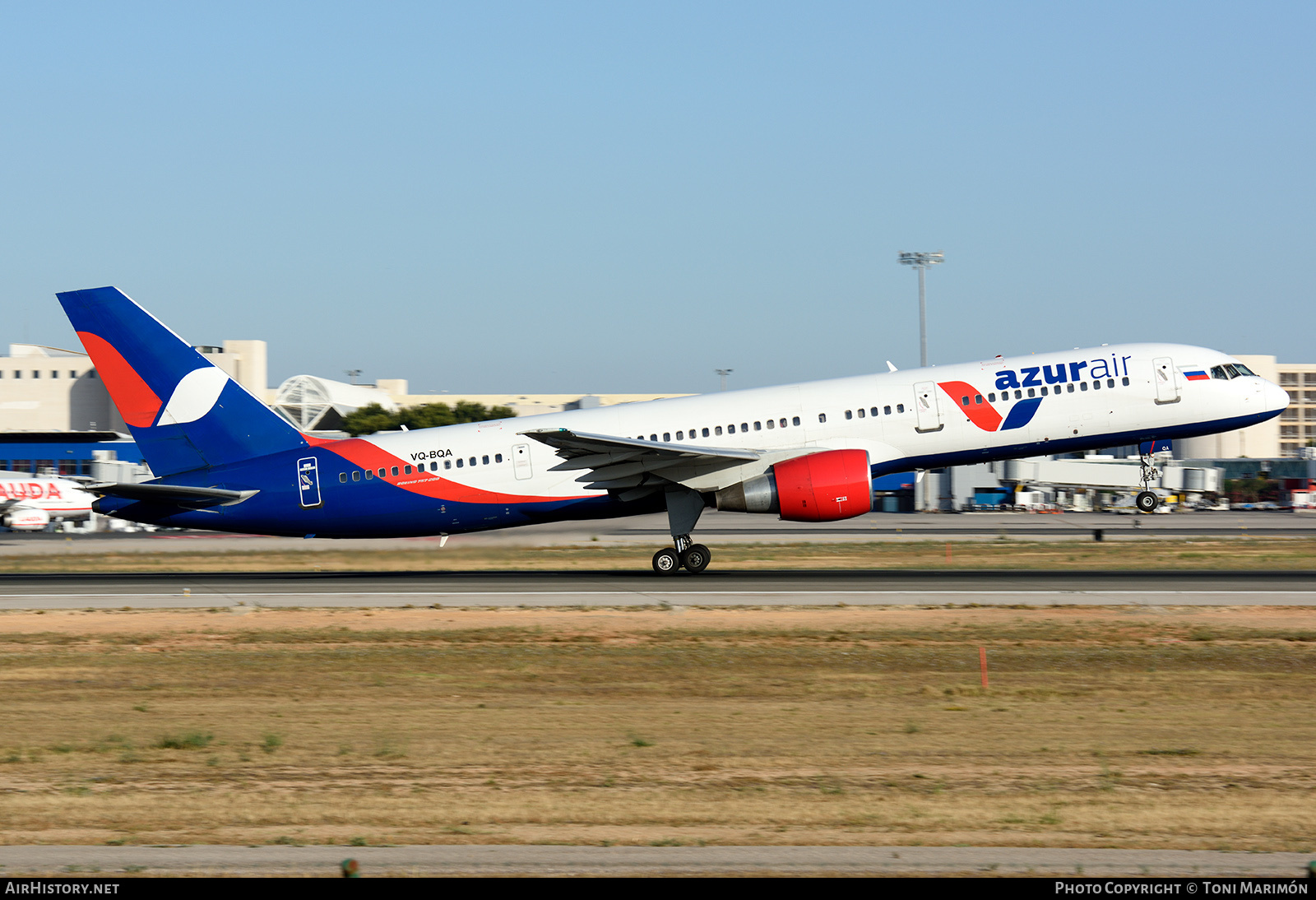 Aircraft Photo of VQ-BQA | Boeing 757-2Q8 | Azur Air | AirHistory.net #148779