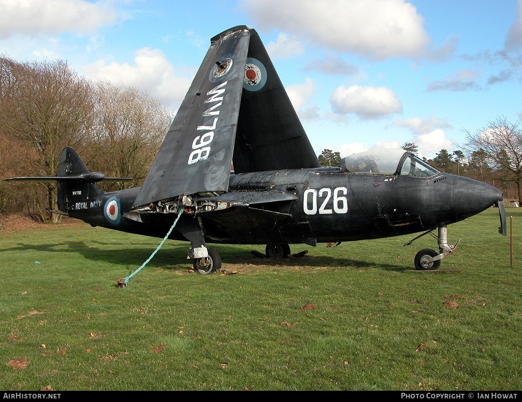 Aircraft Photo of WV798 | Hawker Sea Hawk FGA6 | UK - Navy | AirHistory.net #148795