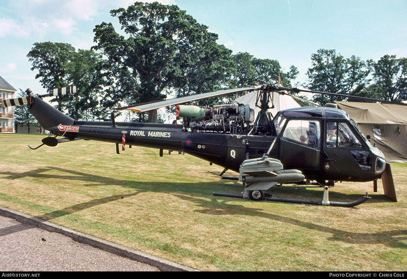Aircraft Photo of XR627 | Westland Scout AH1 (P-531-2) | UK - Marines | AirHistory.net #148805