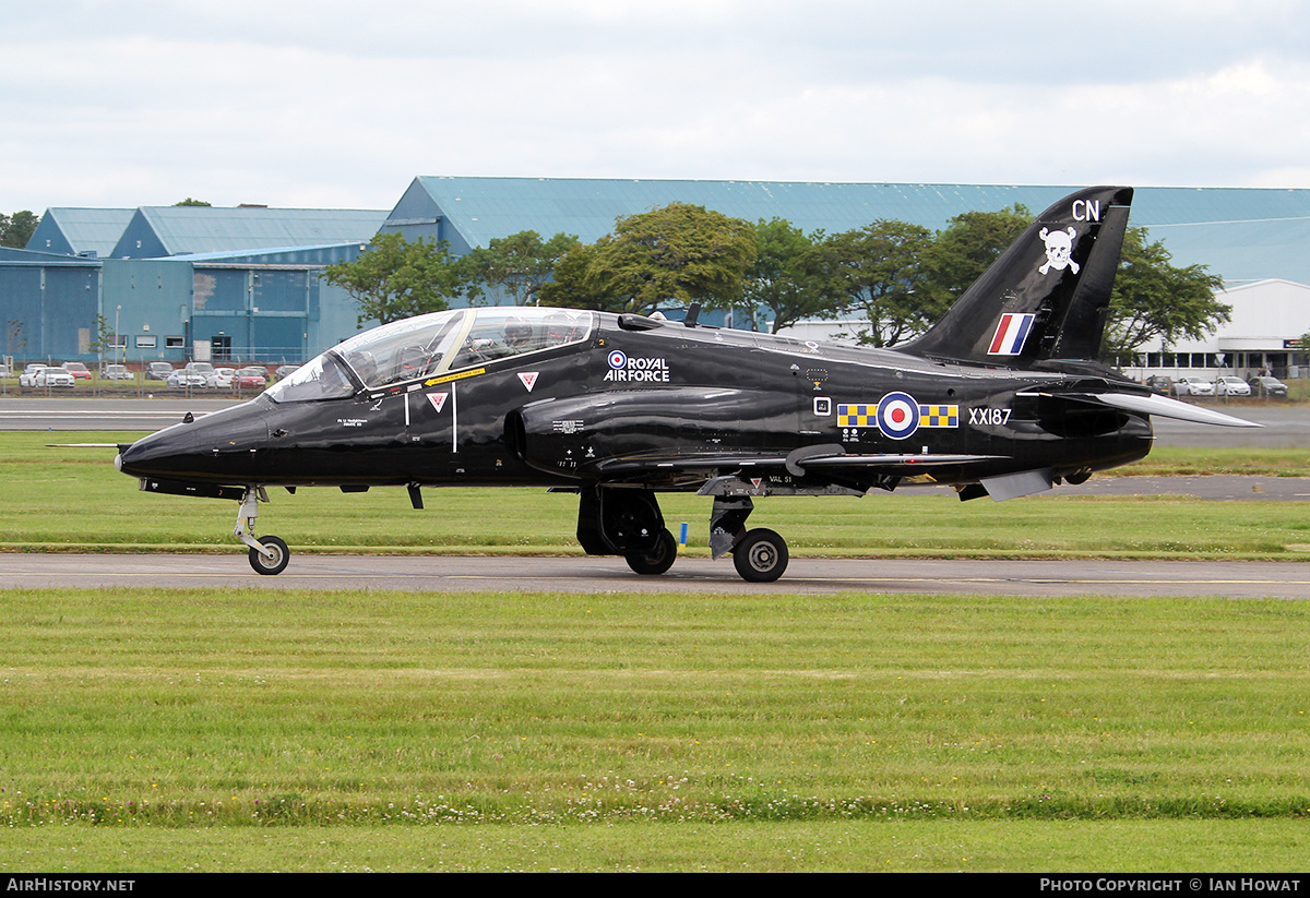Aircraft Photo of XX187 | British Aerospace Hawk T1A | UK - Air Force | AirHistory.net #148821