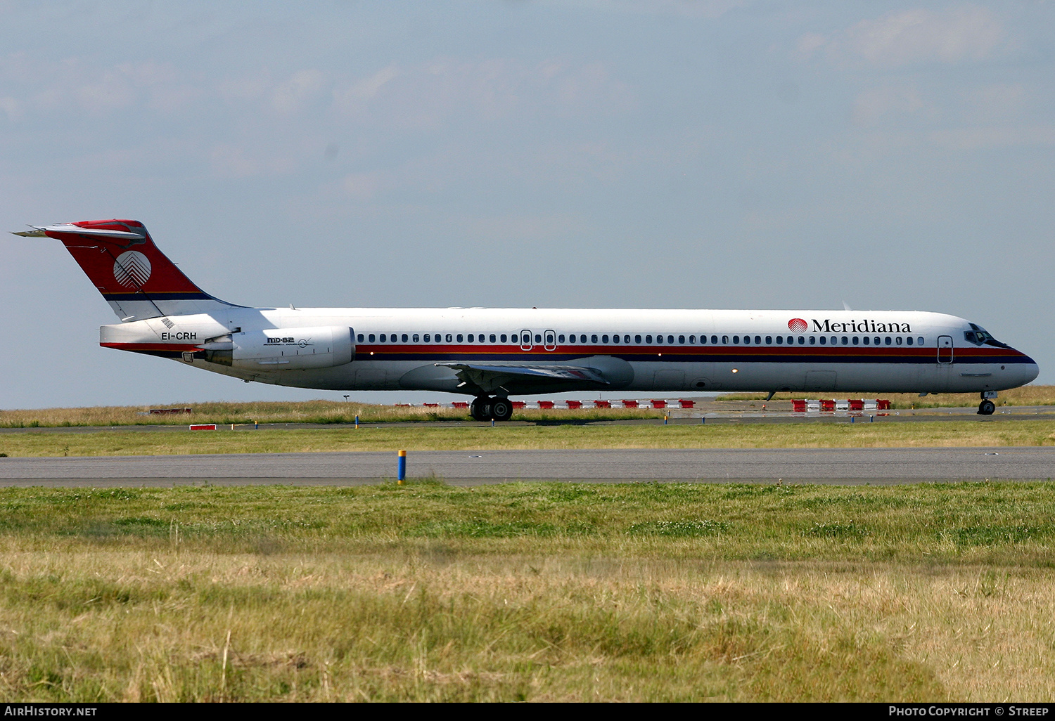 Aircraft Photo of EI-CRH | McDonnell Douglas MD-83 (DC-9-83) | Meridiana | AirHistory.net #148826
