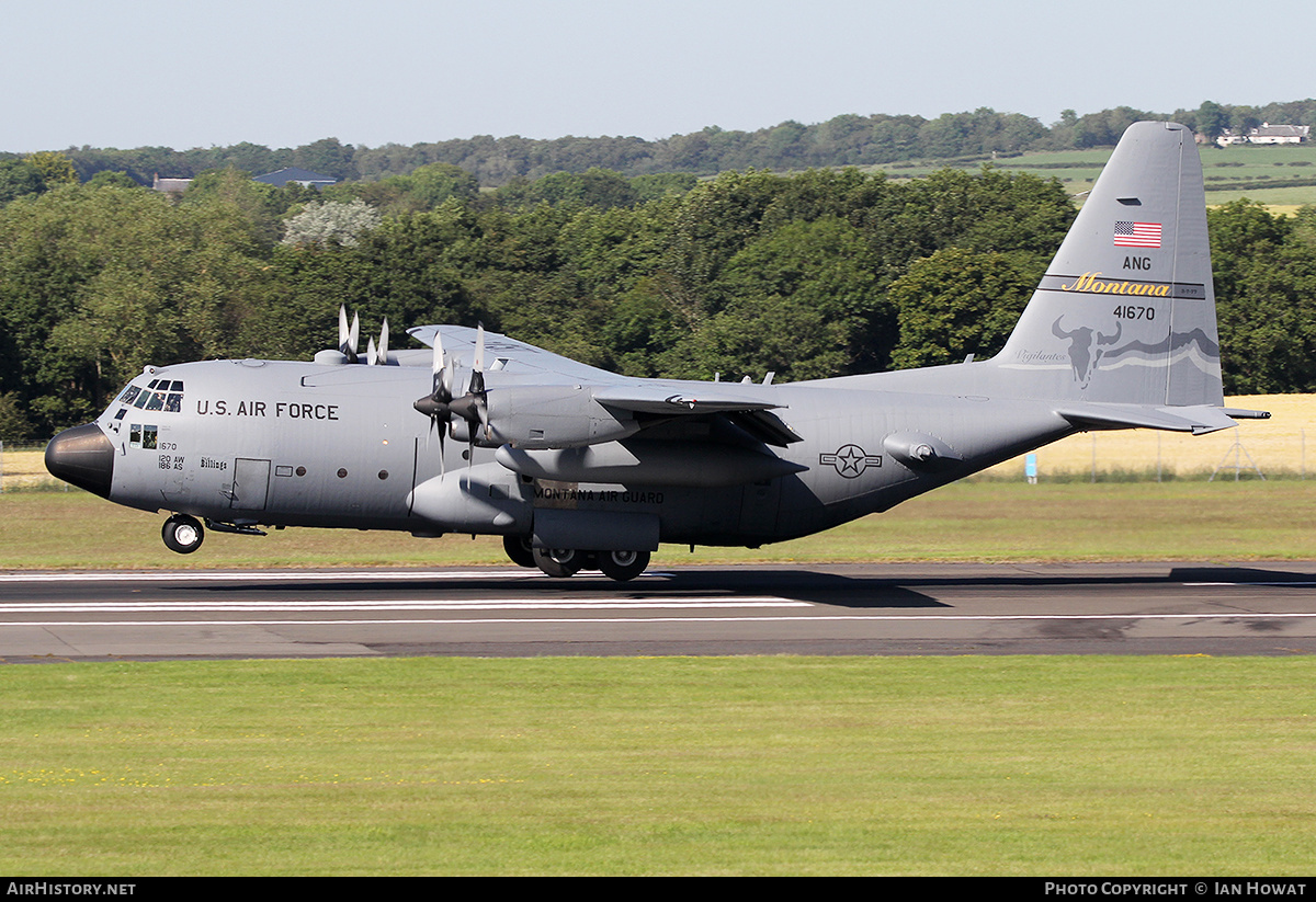 Aircraft Photo of 74-1670 / 41670 | Lockheed C-130H Hercules | USA - Air Force | AirHistory.net #148835