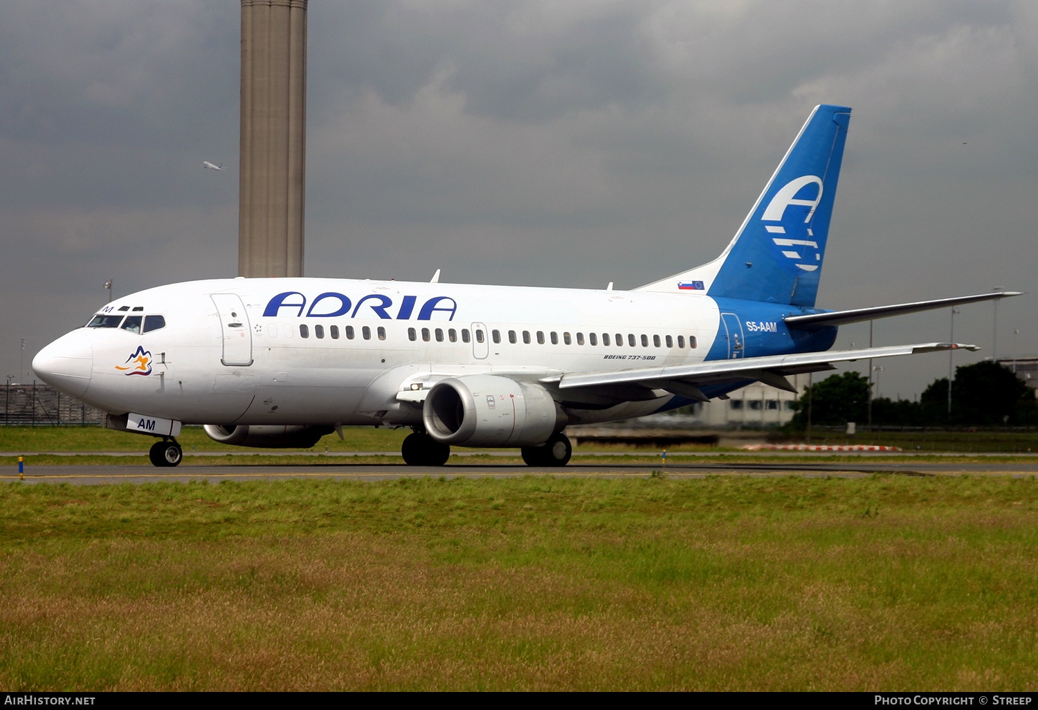 Aircraft Photo of S5-AAM | Boeing 737-528 | Adria Airways | AirHistory.net #148837