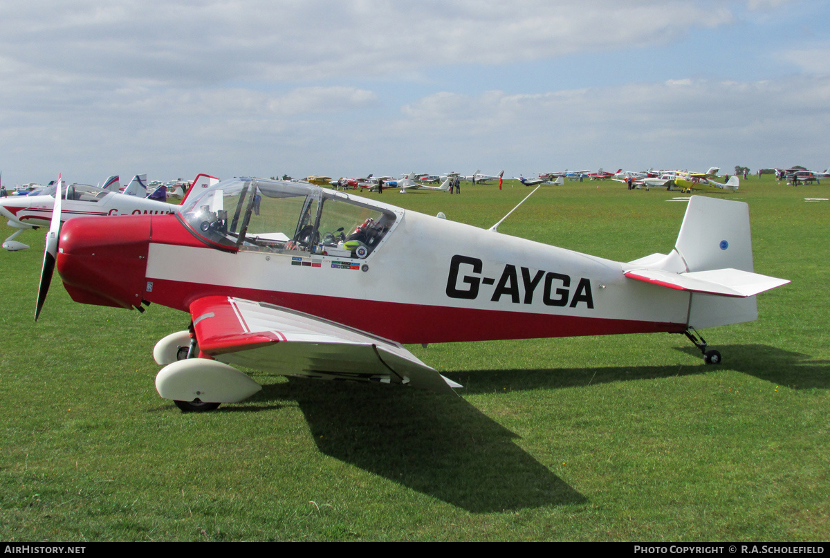 Aircraft Photo of G-AYGA | SAN Jodel D-117 | AirHistory.net #148890