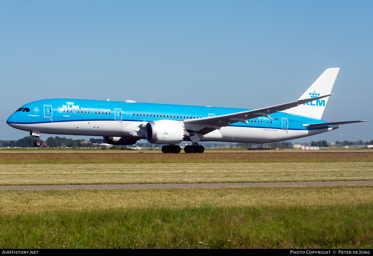 Aircraft Photo of PH-BHO | Boeing 787-9 Dreamliner | KLM - Royal Dutch Airlines | AirHistory.net #148898