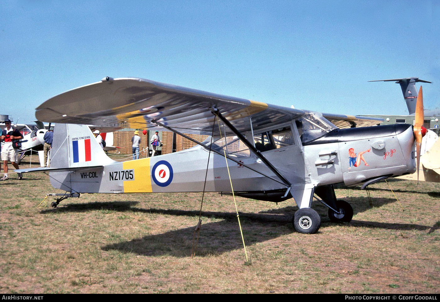 Aircraft Photo of VH-COL / NZ1705 | Auster J-1N Alpha | New Zealand - Air Force | AirHistory.net #148904