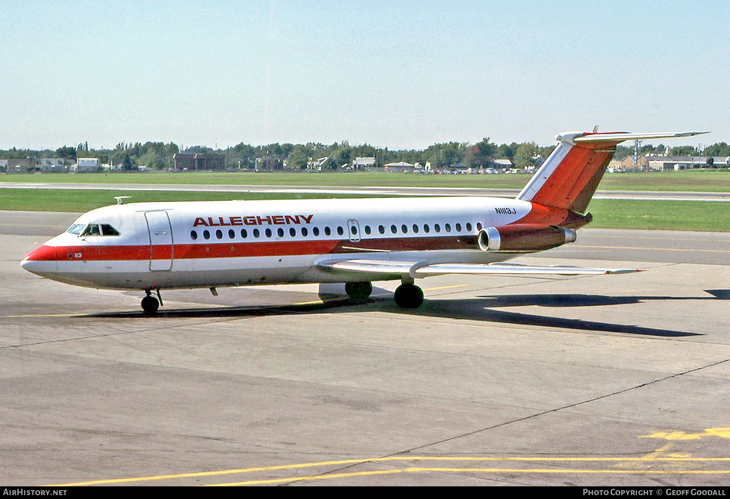 Aircraft Photo of N1113J | BAC 111-204AF One-Eleven | Allegheny Airlines | AirHistory.net #148914